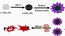 Fabrication of 5-fluorouracil loaded multi-responsive molecularly imprinted poly (NVCL-co-MAA) coated black titanium dioxide nanocomposite as a chemo-photodynamic therapy agent